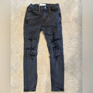 Abercrombie Kids super skinny jeans distressed